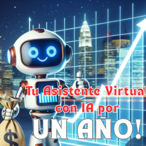 Asistente Virtual con IA por un AÑO